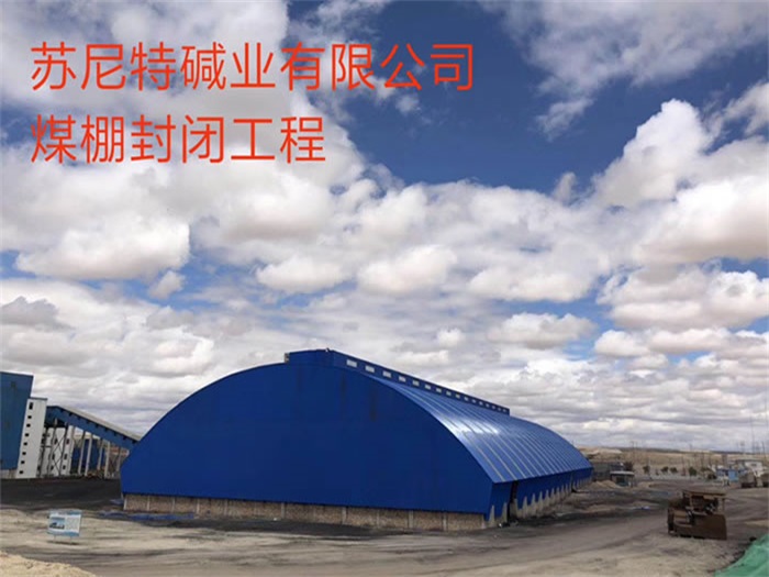 临江苏尼特碱业有限公司煤棚封闭工程